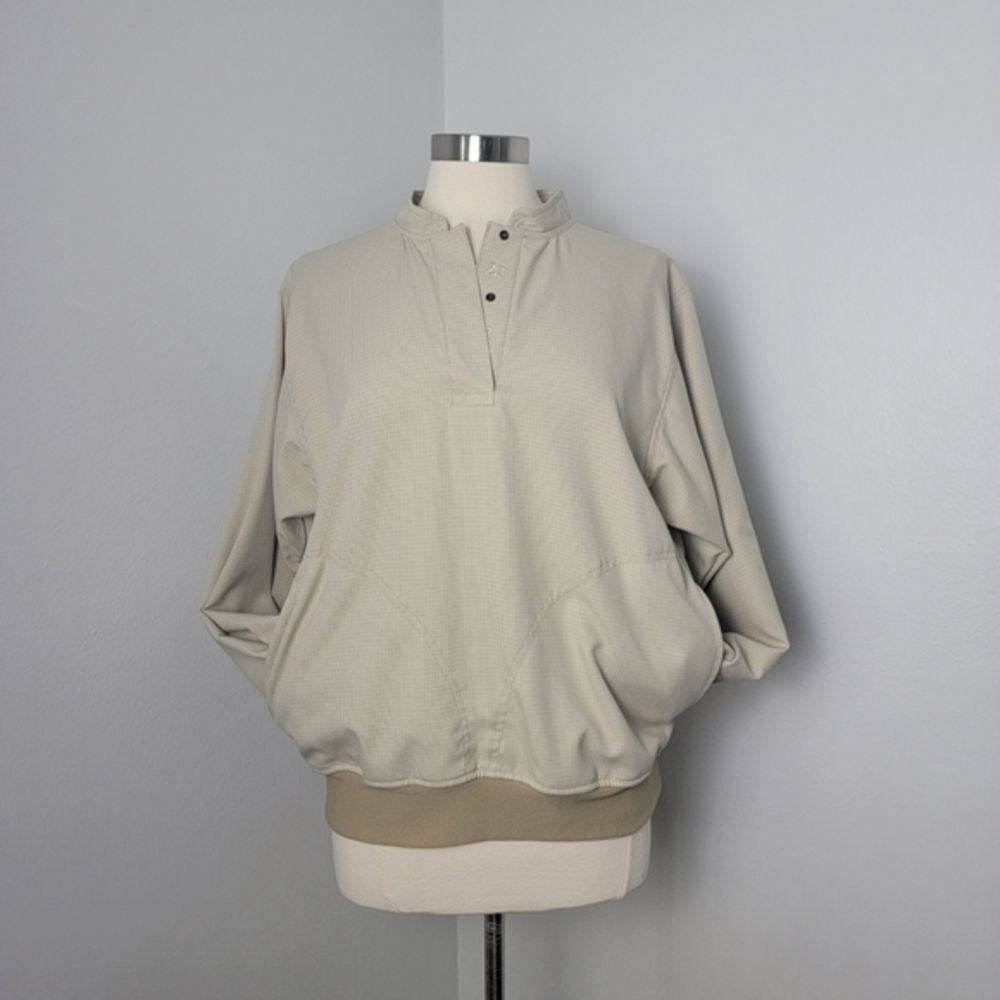 Khaki Houndstooth Pattern Zero Restriction Golf O… - image 6